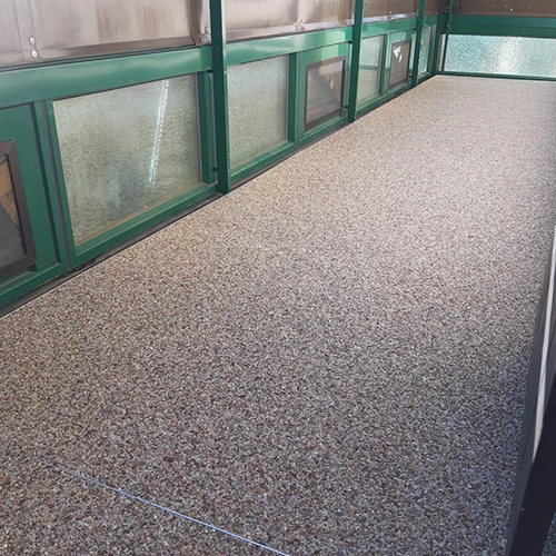 Loggia Steinteppich