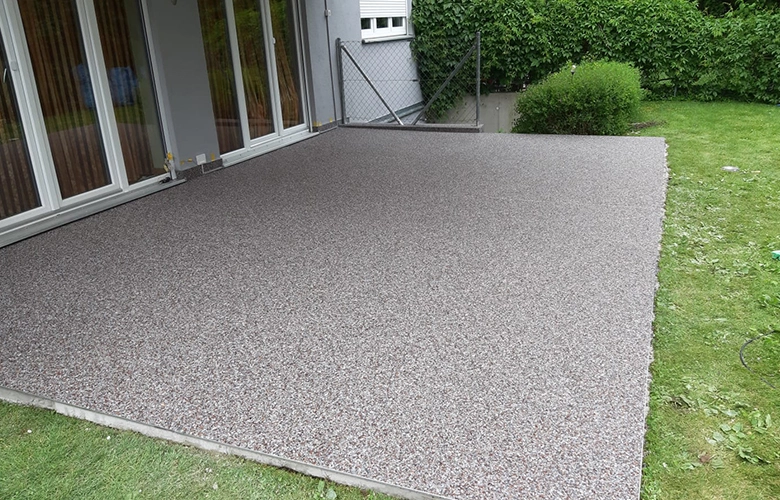 Fugenlose Terrasse