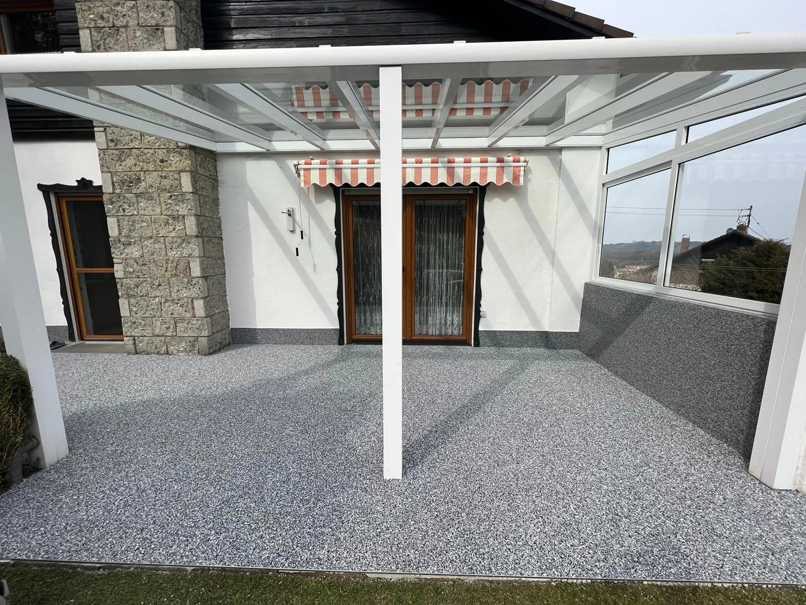 Sanierte Terrasse
